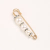 Cross-border Pearl Waist Of Trousers Pin Fixed Clothes Skirt Brooch Belt Buckle