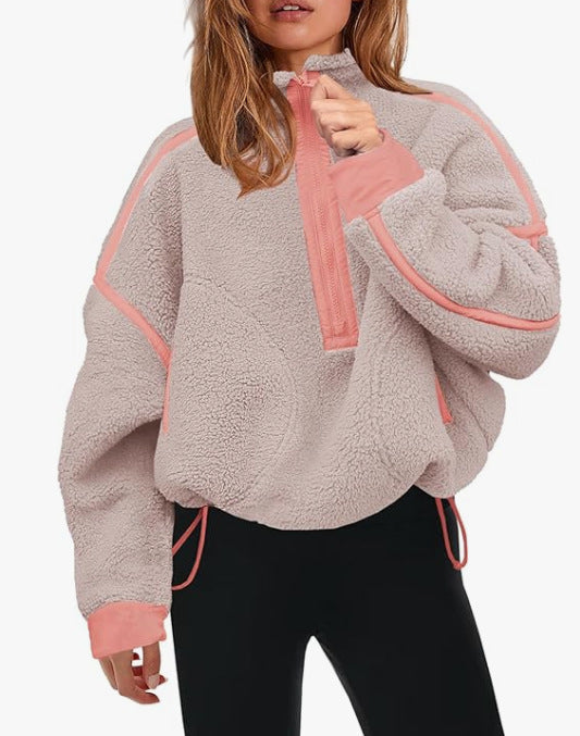 Autumn And Winter Warm Casual Jacket Plush