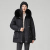 Hooded Padded Cotton Coat Women