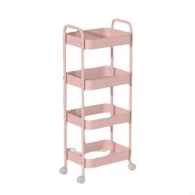 Trolley Rack Floor Multi-layer Mobile Kitchen Vegetable Basket