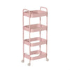 Trolley Rack Floor Multi-layer Mobile Kitchen Vegetable Basket