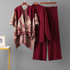Wool Suit Wholesale Jacquard Cardigan Shawl