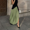Long Skirt Design Sense Graceful And Fashionable
