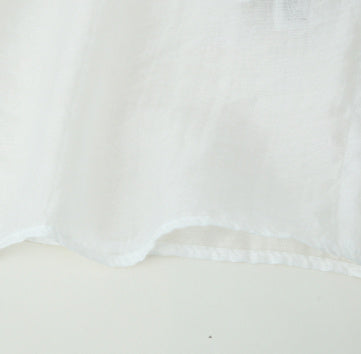 Summer Pleated Decorative Stitching Mid-waist Skirt