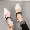 Spring And Summer Pointed Toe Thick Heel Toe Box Women's Sandals