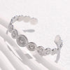 Exaggerated High-grade Non-fading Adjustable Stainless Steel Bracelet For Women