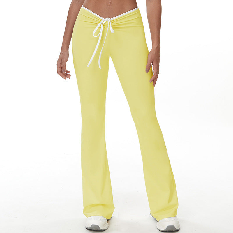 Summer Cross-border Elastic Waistband Yoga Pants