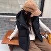 Women's Hooded Autumn And Winter New Thickened Plus Size Jacket Vest