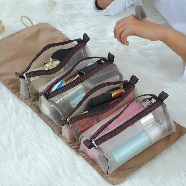 4pcs Cosmetic Bag Foldable Travel Bag - Eshtree