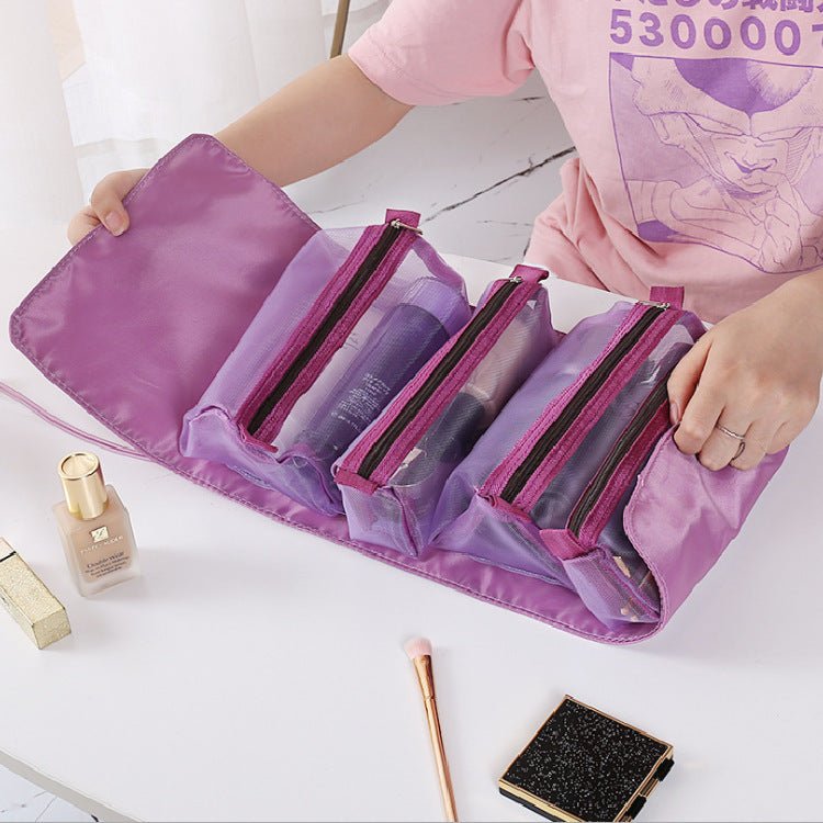 4pcs Cosmetic Bag Foldable Travel Bag - Eshtree