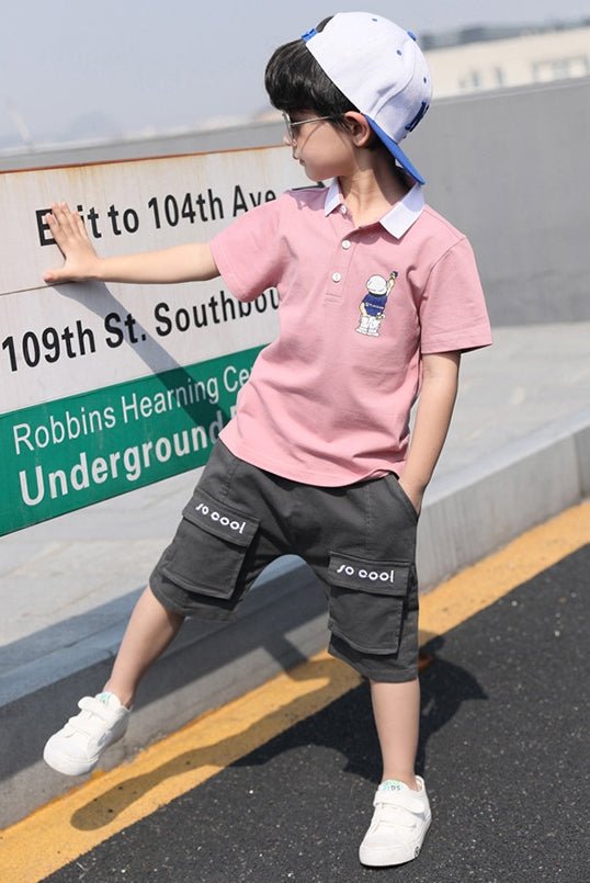 5 Boys 7 Summer Clothes 8 Children 9 Short - sleeved Suits - Eshtree