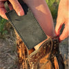 Western Boot Wallet With Snap Strap