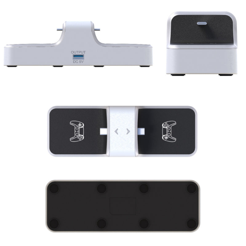 شاحن ثنائي لوحدة تحكم ألعاب PS5