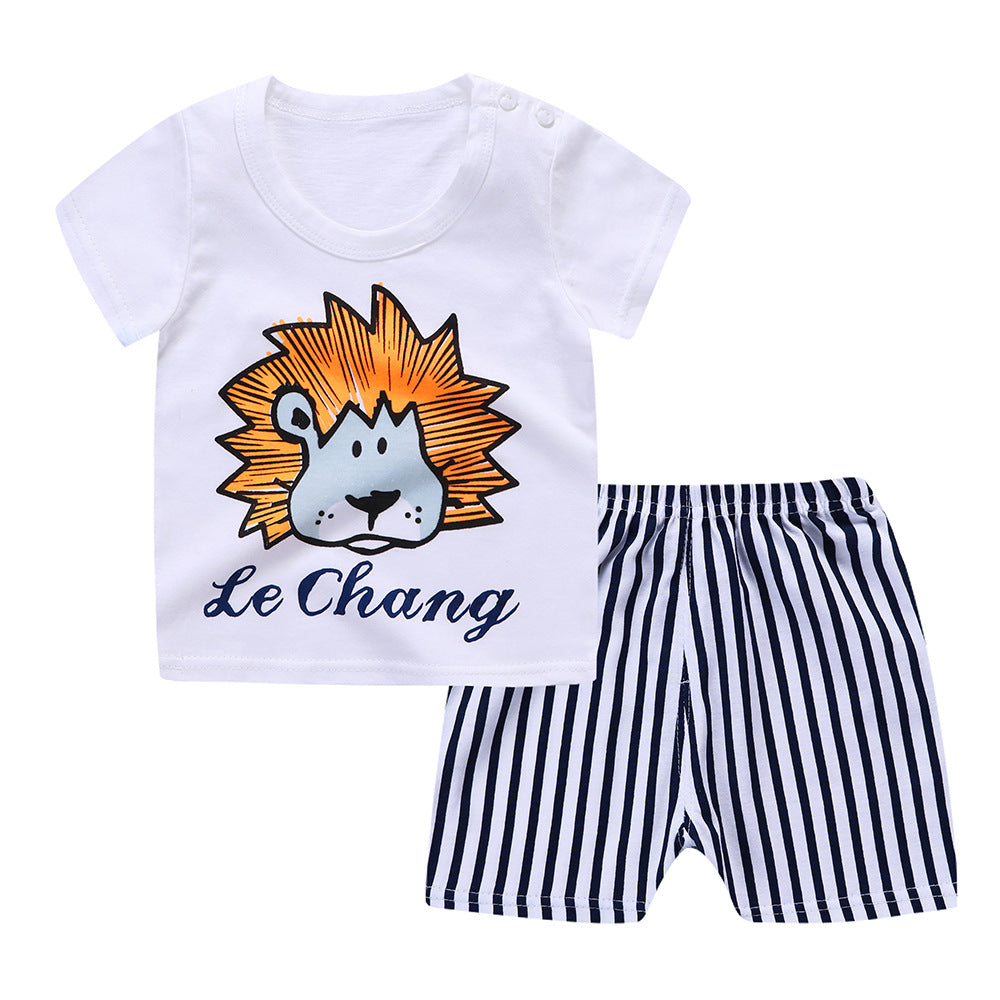 Baby short sleeve suit