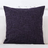 Solid color sofa pillowcase