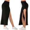 Fashion European And American Style Long Skirt Slim-fit Woolen Skirt Versatile Split Skirt