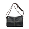 Casual Stitched Genuine Leather Women's Shoulder Bag