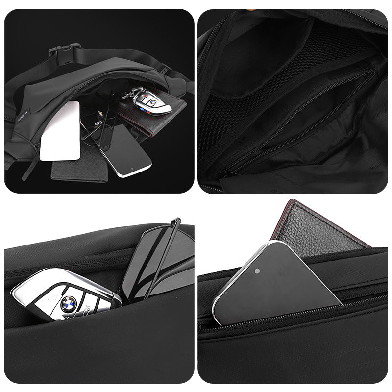 Outdoor Casual Sports Shoulder Bag Daily Lightweight Waterproof Crossbody Bag