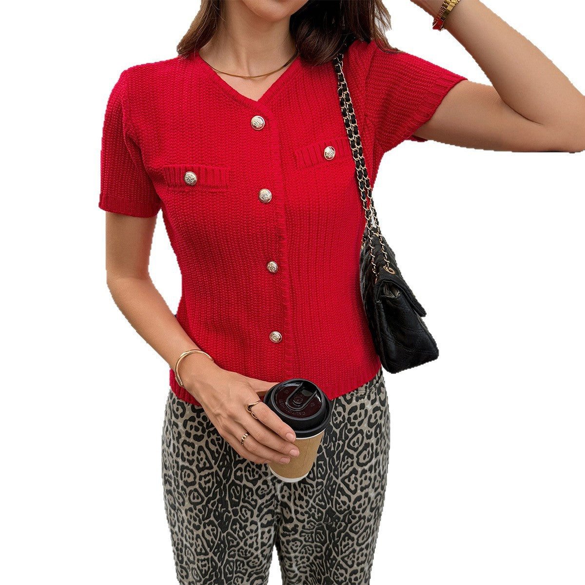 Button-down Shirt T-shirt Sweater Women's Clothing