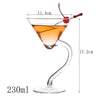 Creative glass cocktail glass