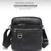 Shoulder Messenger Retro For Boys Cattle Leather Bag