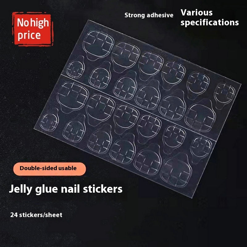 Super Sticky Gel High Adhesive Jelly Glue Nail Stickers