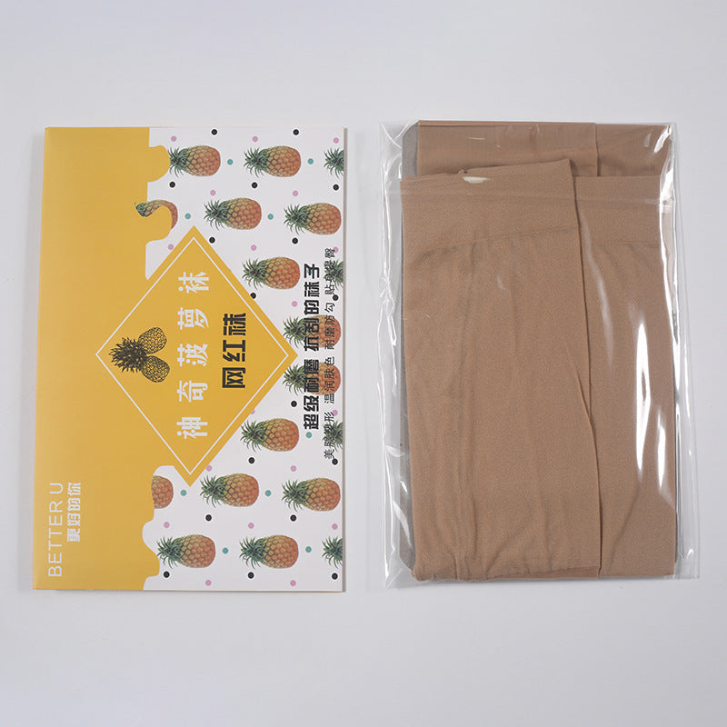 Anti-snagging Safety Pants Plus Crotch Plus Size Stockings