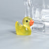 Resin Shrink Mini Little Duck Pendant