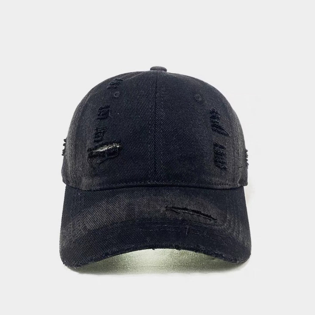 Washed Make Old Ripped Baseball Cap For Women