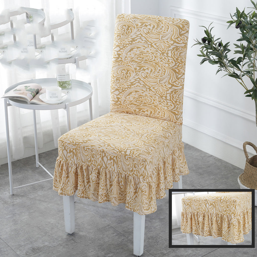 Universal stretch chair cover