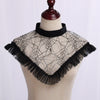 Fashion Mesh Black Lace Fake Collar Children
