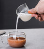 Italian Creative Milk Cup Glass Measuring Cup With Scale