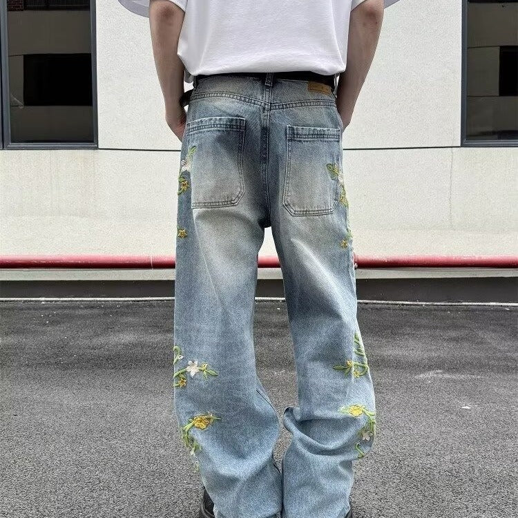 بنطلونات كاجوال فضفاضة بتأثير متدلي وبناطيل واسعة الساق أنيقة