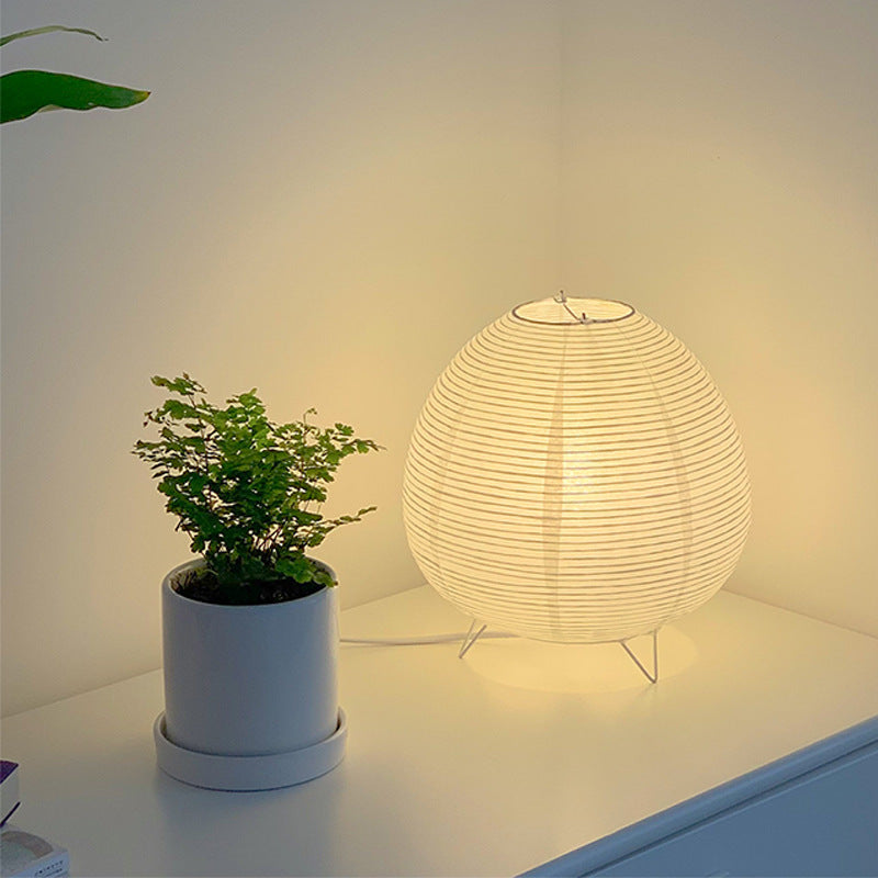 Nordic LED Table Lamp Interior Lighting Wabi Sabi Style