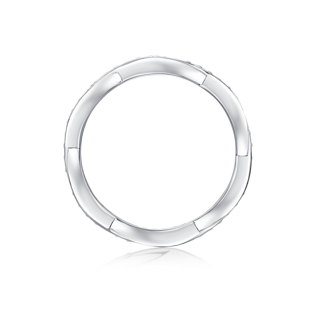 Dream - A Wedding Ring Set With Top-quality Moissanite S925 In Silver And Platinum-plated. The Ring Can Be Inspected With A Diamond Pen