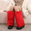 Fur Plush Thickened Warm Leg Niche Wear