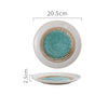 Japanese Tableware Household Ceramic Creative Steak Plate