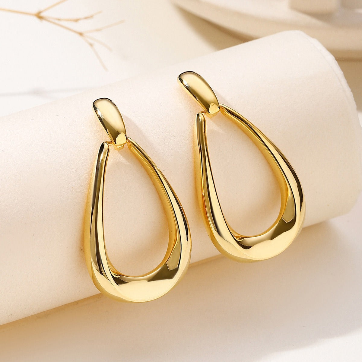 Korean-style Vintage Teardrop Earrings For Women