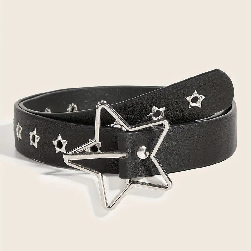 Female Punk Rivet XINGX Porous Personality Belt
