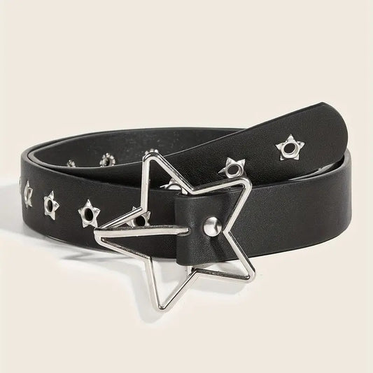 Female Punk Rivet XINGX Porous Personality Belt
