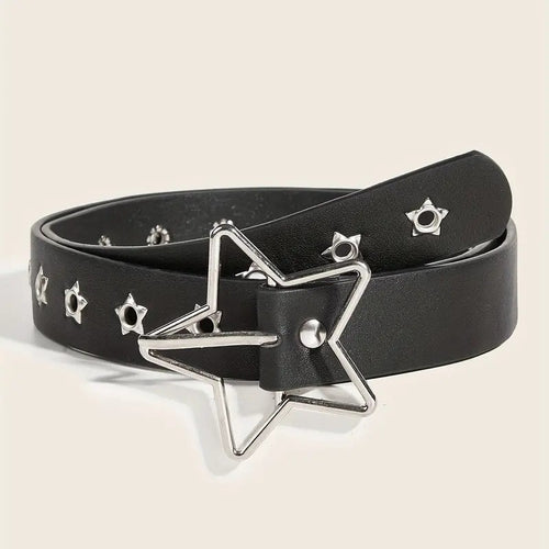 Female Punk Rivet XINGX Porous Personality Belt