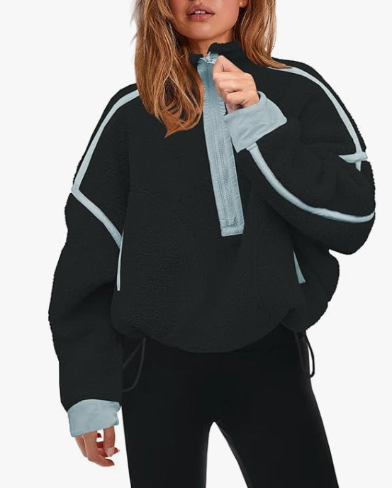 Autumn And Winter Warm Casual Jacket Plush