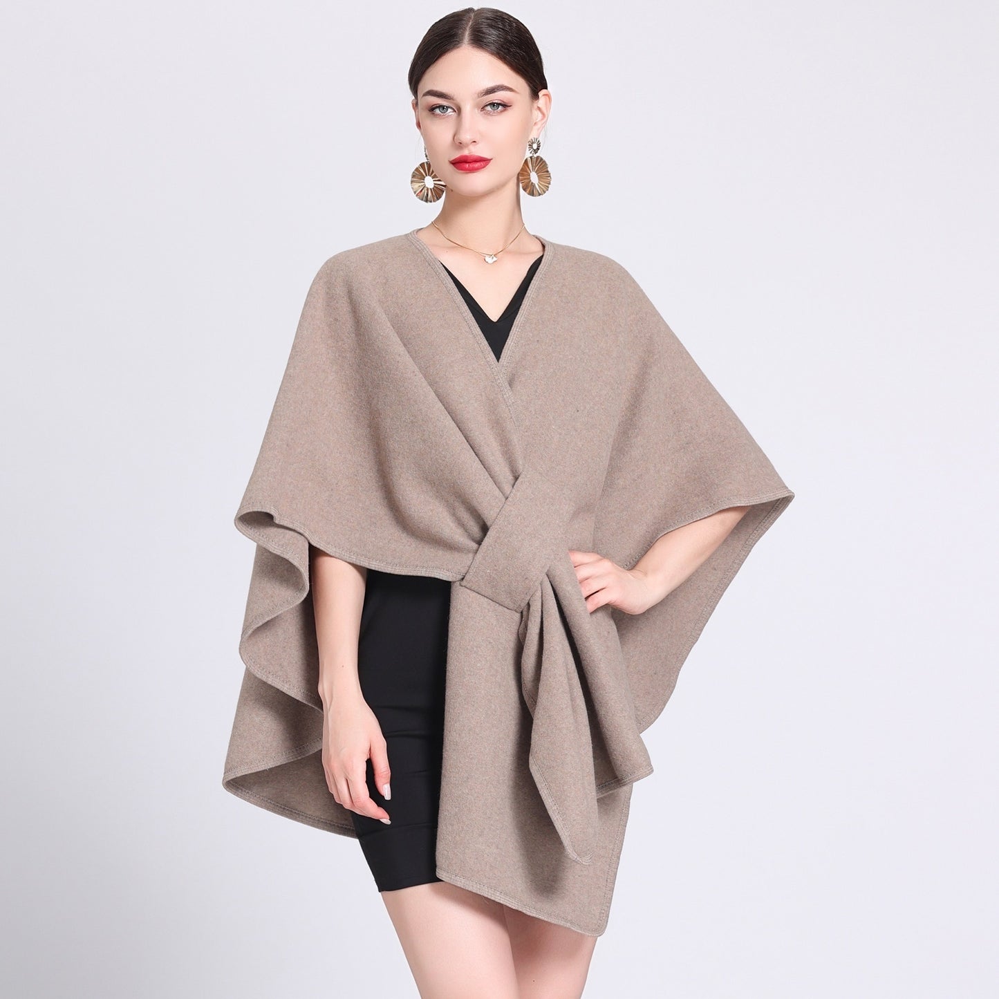 Fashion Shawl Cape Outer Wear