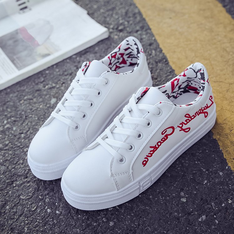 Wild Basic White Shoes Korean Flat