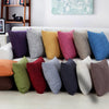 Solid color sofa pillowcase