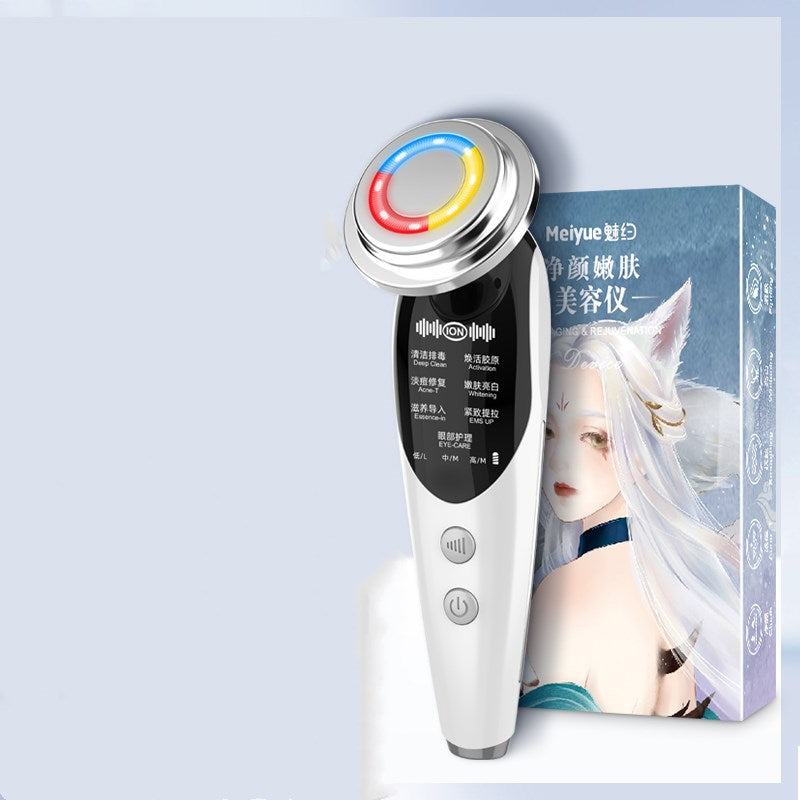 Multifunctional facial pore cleaning beauty instrument