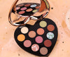 Heart-Shaped 12 Color Eyeshadow Palette