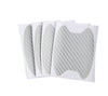 4pcs Set Of Door Stickers Carbon Fiber Scratch-resistant Car Handle Stickers