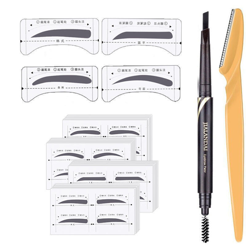Women's Metal Skin-friendly Eyebrow Trimmer Set