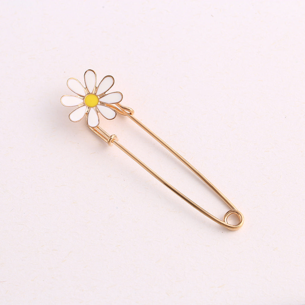 Cross-border Pearl Waist Of Trousers Pin Fixed Clothes Skirt Brooch Belt Buckle